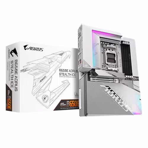 GIGABYTE B650E AORUS STEALTH ICE ATX