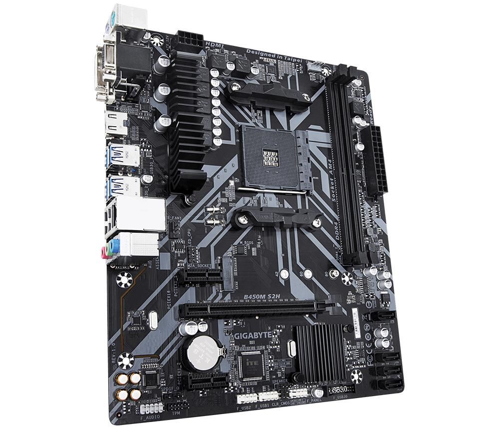 GIGABYTE B450M S2H Micro ATX