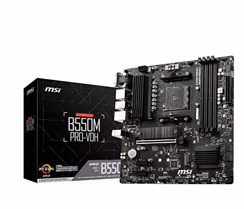 MSI B550M PRO-VDH Micro ATX
