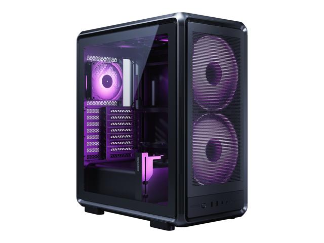 COOLER MASTER MasterFrame 500 Mesh ARGB ATX Mid Tower Tempered Glass Side Panel (Black)