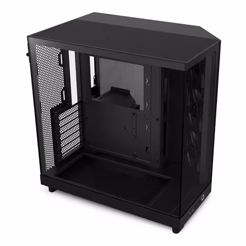 NZXT H6 Flow ATX Mid Tower Tempered Glass Side Panel (Black)