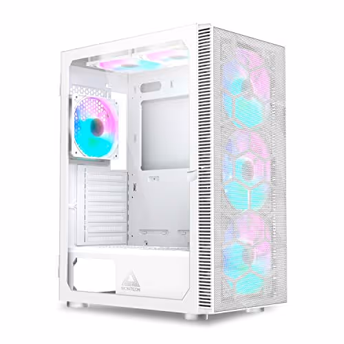 MONTECH X3 Mesh ATX Mid Tower Tempered Glass Side Panel