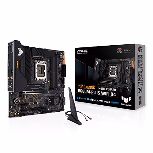 ASUS TUF GAMING B660M-PLUS WIFI Micro ATX (DDR4)