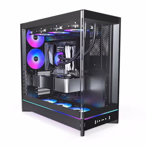 MONTECH HS02 Pro ATX Mid Tower Tempered Glass Side Panel (Black)