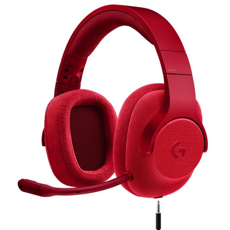 LOGITECH G433 (Red)