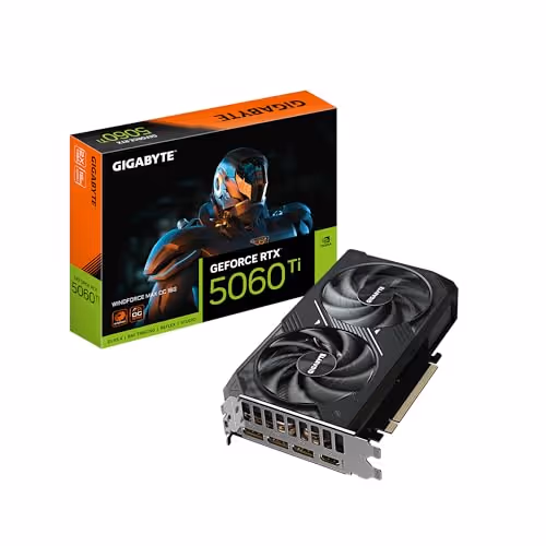 GIGABYTE GeForce RTX 5060 Ti WINDFORCE MAX OC GDDR7