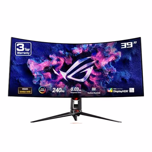 Asus ROG Swift OLED PG39WCDM 39 WOLED Curved Monitor