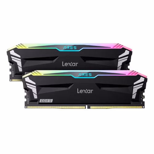 LEXAR Ares RGB (32GB, 2X16GB, 7200 MHz, CL34, Black, New)