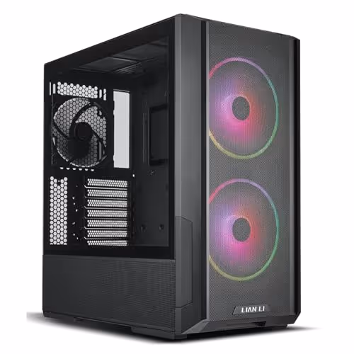 LIAN LI LANCOOL 216 RGB ATX Mid Tower Tempered Glass Side Panel (Black)