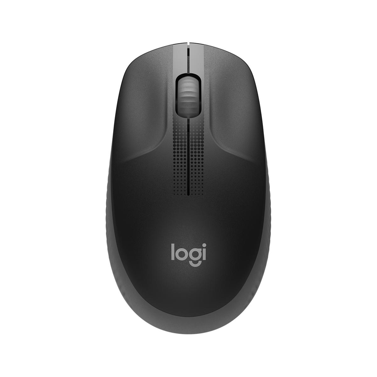 LOGITECH M190 Wireless/Wired Optical Mouse (Sparkle Black)