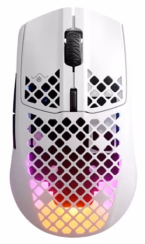 STEELSERIES Aerox 3 Bluetooth Optical Mouse (White)