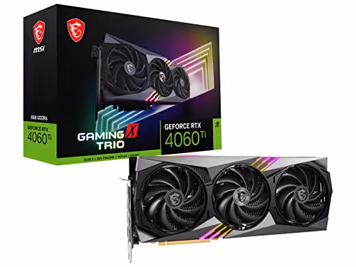 MSI GeForce RTX 4060 Ti Gaming X Trio GDDR6