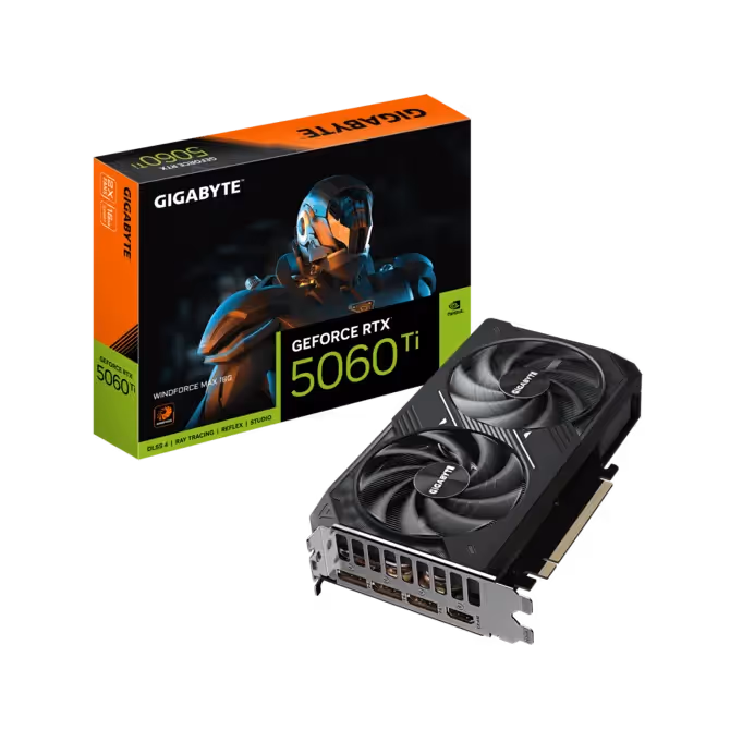 Gigabyte GeForce RTX 5060 TI WINDFORCE MAX GDDR7