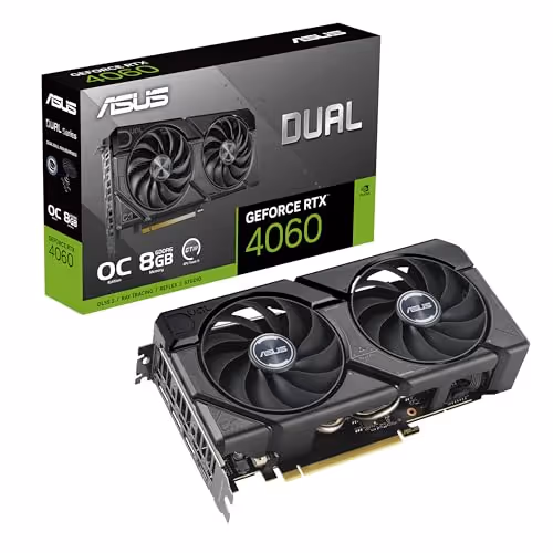 ASUS DUAL EVO OC GeForce RTX 4060 GDDR6
