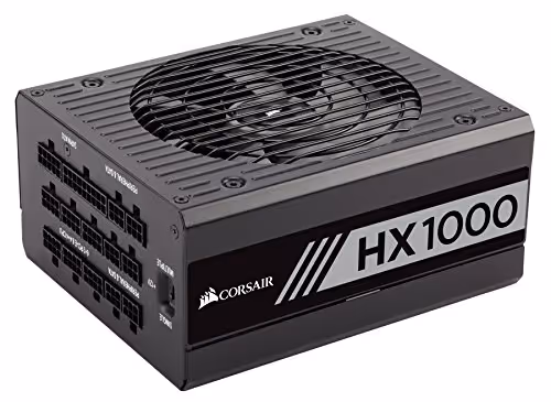 CORSAIR HX1000 Platinum Fully Modular 80+ Platinum Certified
