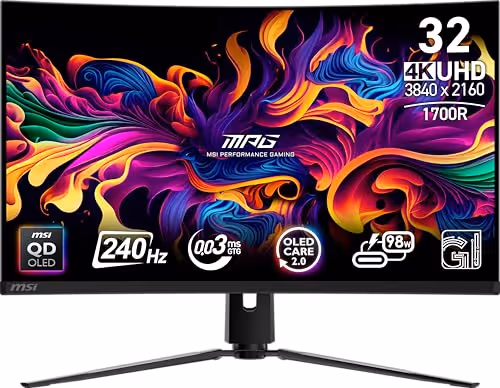 MSI Monitor MPG 321CURX QD-OLED