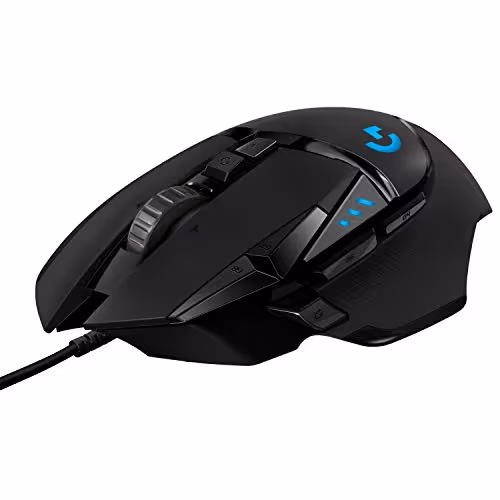 LOGITECH G502 Wired Optical Mouse (New)