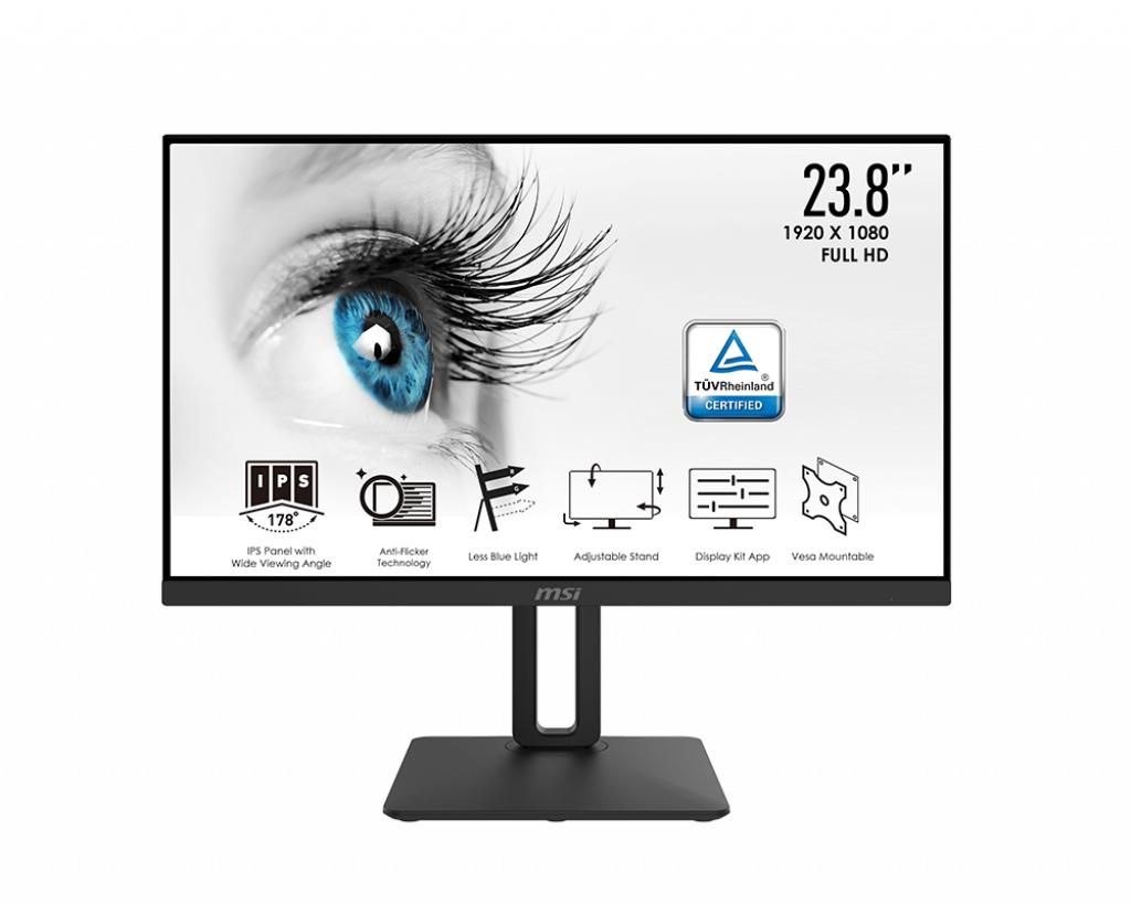 MSI Pro Mp242P 24 IPS Monitor (Black)