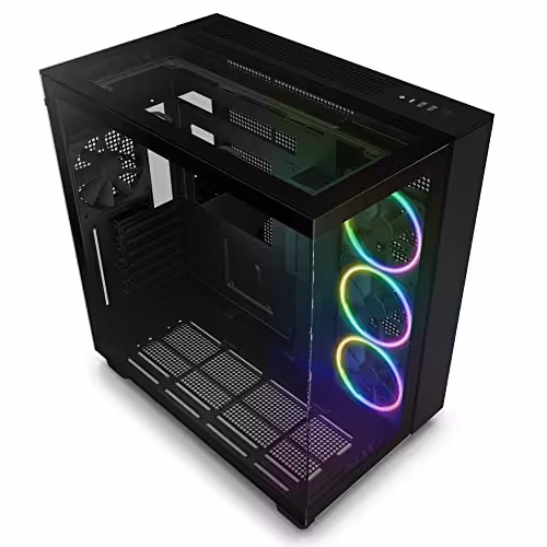 NZXT H9 Elite ATX Mid Tower Tempered Glass Side Panel (White)