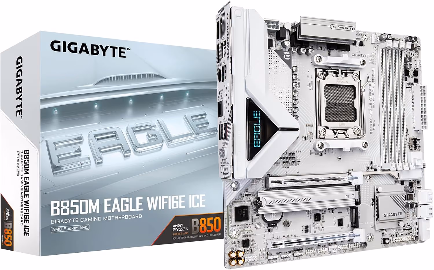 GIGABYTE B850M EAGLE WIFI ICE Micro ATX
