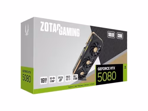Zotac GAMING SOLID CORE GeForce RTX 5080 GDDR7