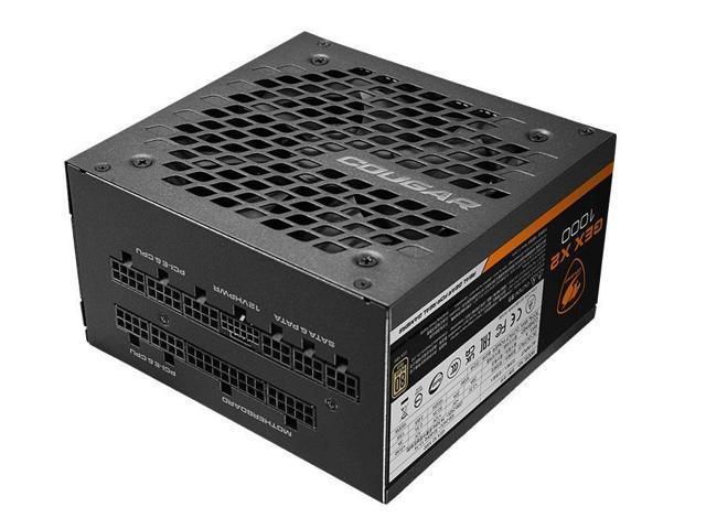 COUGAR GEX X2 Fully Modular 80+ Gold Certified (1000W, Black)