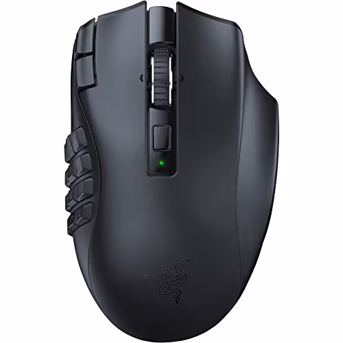 Razer Naga V2 HyperSpeed Bluetooth/Wireless Optical Mouse