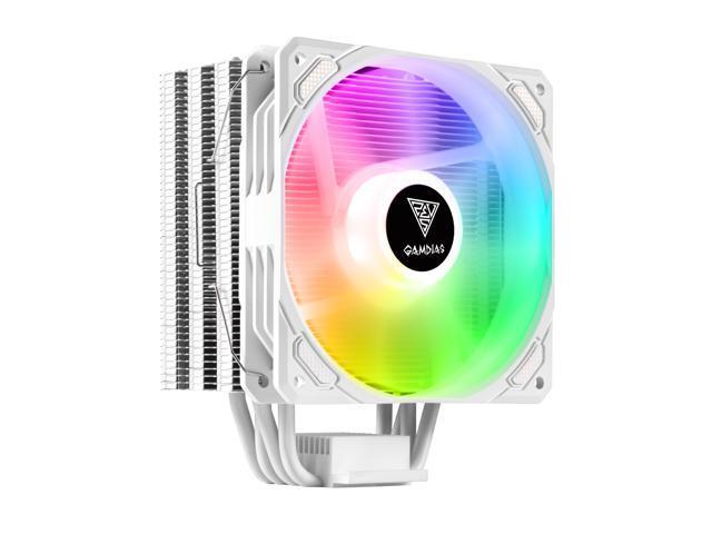 GAMDIAS Boreas E1 410 ARGB Air Cpu Cooler (White)
