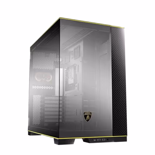 LIAN LI O11D EVO RGB Automobili Lamborghini ATX Mid Tower Tempered Glass Side Panel