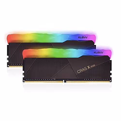 KLEVV CRAS X RGB (32GB, 2X16GB, 3200 MHz, CL16, Black)