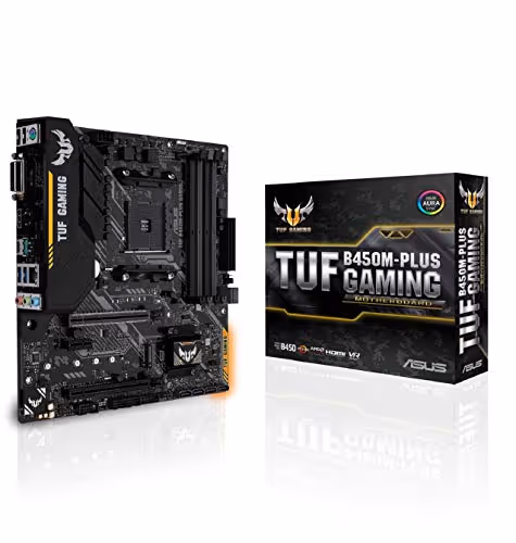 ASUS TUF B450M-PLUS GAMING Micro ATX