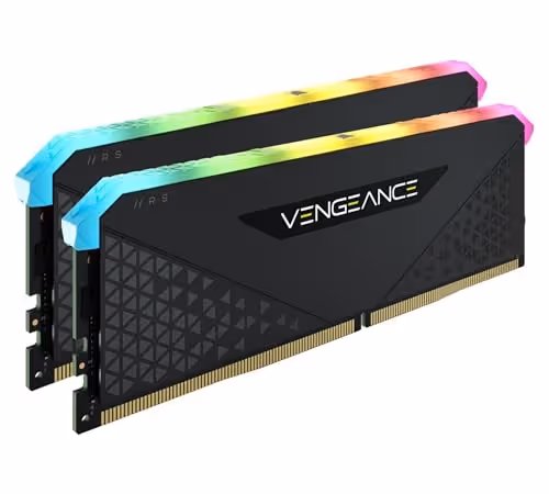 CORSAIR Vengeance RGB RS (32GB, 2X16GB, 3600 MHz, CL18, Black)