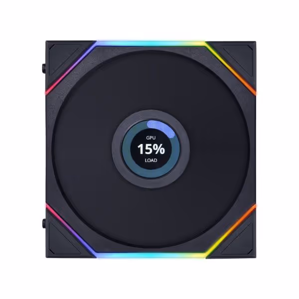 LIAN LI UNI FAN TL LCD (140mm, Black)