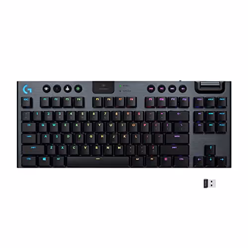 LOGITECH G915 LIGHTSPEED TKL RGB Bluetooth/Wireless/Wired Gaming Keyboard