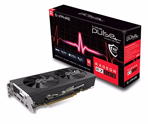 SAPPHIRE Card- Radeon RX 580 GDDR5 Pulse