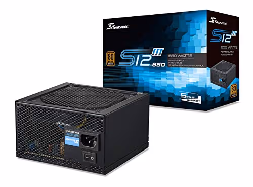Seasonic S12III Non-Modular 80+ Bronze Certified (650W)
